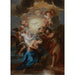Reproduktion af maleriet Le Baptême du Christ - Antoine Coypel