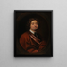 Jacques-Philippe Ferrand - Antoine Ferrand De Monthelon — indrammet kunstværk på væggen