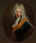 Friedrich Wilhelm Kettler 1692-1711 Maleri af en mand iført paryk og dekoreret med Den Sorte Ørn-orden - Antoine Pesne — visning af kunstværket