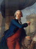 Jean-Henri Masers ridder af Latude 1725-1805, der viser Bastillen - Antoine Vestier — visning af kunstværket