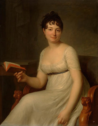 Antoine Vestier - Portrait of Mme Delahaye.webp