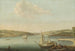 Vue du Bosphore prise de la hauteur de Beykoz vers le nord-ouest avec l'aqueduc de Justinien en arrière-plan - Antoine van der Steen — visning af kunstværket