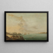 Vue des Dardanelles - Antoine van der Steen — indrammet kunstværk på væggen