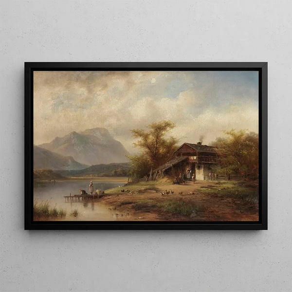 Anton Doll - Waschtag am Oberbayrischen See.webp