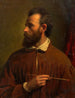 Selvportræt af Friedrich von Amerling - Anton Ebert — visning af kunstværket