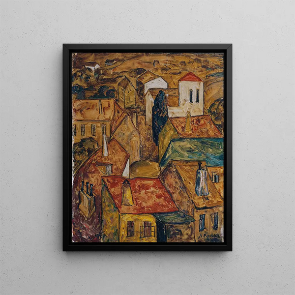 Anton Emanuel Peschka - Stadtlandschaft.webp