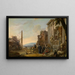 L'étude de l'art à Rome - Anton Goubau — indrammet kunstværk på væggen