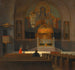 Indendørs af kirken ved Steinhof - Anton Hans Karlinsky — visning af kunstværket