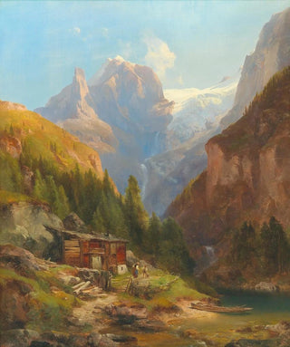 Anton Hansch - Blick Auf Den Goldeck Kees.webp