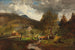 Scène de la Prein près de Reichenau - Anton Hlaváček — visning af kunstværket