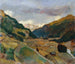 La vallée de Defereggental en Haute-Autriche - Anton Hula — visning af kunstværket