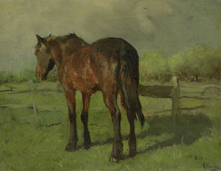 Hest - Anton Mauve — visning af kunstværket