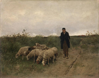 Anton Mauve - Shepherd and Sheep.webp