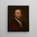Portrait af kunstneren Père Ismael Mengs - Anton Raphaël Mengs — indrammet kunstværk på væggen