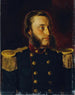 L'ingénieur naval Josef von Romako i rollen som første løjtnant - Anton Romako — visning af kunstværket