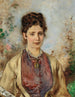 Portrait af Thérèse Büchner - Anton Romako — visning af kunstværket