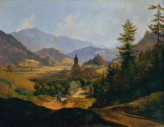 Le mont Joseph près de Mariazell - Anton Schiffer — visning af kunstværket