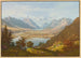Vue mod Alpnach og Sarnen - Anton Winterlin — visning af kunstværket
