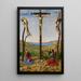 Calvaire - Antonello da Messine — indrammet kunstværk på væggen