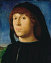 Portrait af en mand - Antonello da Messina — visning af kunstværket