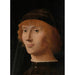 Reproduktion af maleriet Portrait af en ung mand - Antonello da Messina