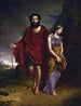 Œdipe og Antigone - Antoni Brodowski — visning af kunstværket
