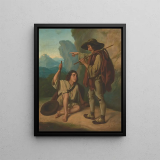 Antoni Kolberg - Two Highlanders.webp