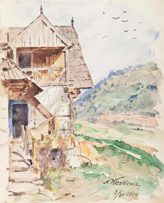 Antoni Kozakiewicz - Ksiga pamitkowa dziaalnoci zakadu szczawnickiego widok na Jarmut.webp