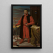 Portræt af Stanisław Krasiński 1558-1617 voivod af Płock - Antoni Ziemicki — indrammet kunstværk på væggen
