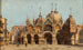 Venedig Facaden af Basilikaen San Marco - Antonietta Brandeis — visning af kunstværket