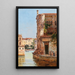 Venedig, Palazzo Contarini - Antonietta Brandeis — indrammet kunstværk på væggen