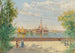 Venise, udsigt over San Giorgio fra haverne - Antonietta Brandeis — visning af kunstværket