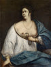 Cleopatra med en slange - Antonio Carneo — visning af kunstværket