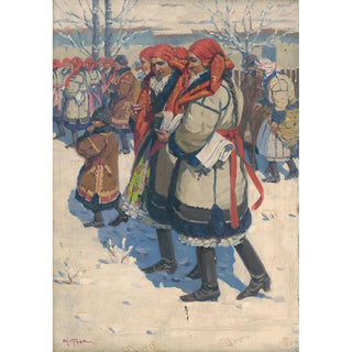 Antos Frolka - Moravian Slovaks in Winter.webp