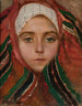 Tête d'une jeune femme d'Owicz - Apoloniusz Kędzierski — visning af kunstværket