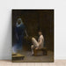 Reproduktion af maleriet Efter badet - Jean-Léon Gérôme