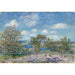 Reproduktion af maleriet Eftermiddag i maj i Byen, nær Moret-sur-Loing - Alfred Sisley