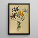 Reproduktion af maleriet Iris Xiphium Iris Hispanica - Arentina Hendrica Arendsen