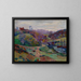 Pont Charraud i Crozant - Armand Guillaumin — indrammet kunstværk på væggen
