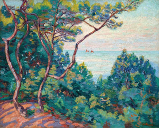 Côte d'Azur - Armand Guillaumin — visning af kunstværket