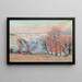 Gelée blanche à Crozant - Armand Guillaumin — indrammet kunstværk på væggen
