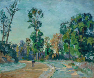 Gèle blanche i Île-de-France - Armand Guillaumin — visning af kunstværket