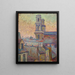 Eglise Saint-Sulpice de Paris - Armand Guillaumin — indrammet kunstværk på væggen