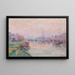 La Tour Eiffel Paris - Armand Guillaumin — indrammet kunstværk på væggen