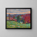 La vallée de la Creuse et le Puy Barriou - Armand Guillaumin — indrammet kunstværk på væggen