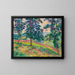 La vallée de la Creuse - Armand Guillaumin — indrammet kunstværk på væggen