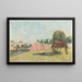 Landskabsmaleri - Armand Guillaumin — indrammet kunstværk på væggen