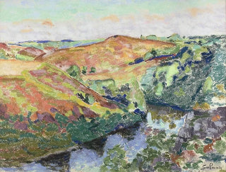 Landskab ved Crozant - Armand Guillaumin — visning af kunstværket