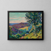 Le Puy Barriou à Crozant - Armand Guillaumin — indrammet kunstværk på væggen