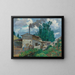 Les bords de la Bivre - Armand Guillaumin — indrammet kunstværk på væggen